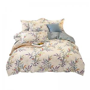 Cheap price print microfiber bedding sheet set 