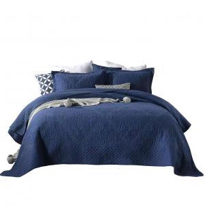 Microfiber 3pcs pinsonic quilt set 